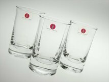 n546 iittala イッタラ フィンランド 高級ガラス ショットグラス 3客_画像1