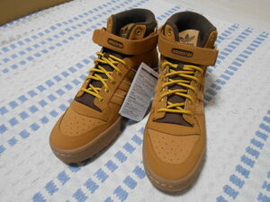  new goods! Adidas forum MID 10 GX7079 Brown tea color trekking super Star last 1 pair 