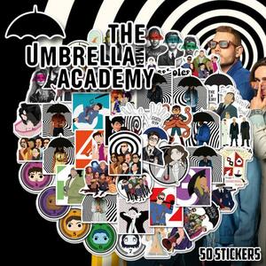 The Umbrella Academy ステッカー 50枚セット PVC 防水 シール アンブレラアカデミー 映画 海外ドラマ コミック スーパーヒーロー