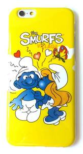 ★最終特価 ワンコイン 500円 SALE★ スマーフ Smurf iPhone6ケース iPhone6sケース スマーフェット イエロー 黄色