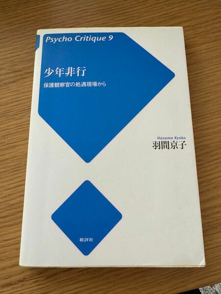 少年非行　保護観察官の処遇現場から　 著　羽間京子