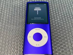 ★12491 アップル/Apple iPod nano 8GB A1285 第4世代 パープル★