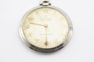 シチズンセンターセカンド 懐中時計 手巻き メンズ 腕時計 CITIZEN