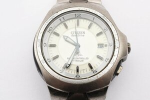 稼働品 シチズン アテッサ エコドライブ デイト ソーラー メンズ 腕時計 CITIZEN