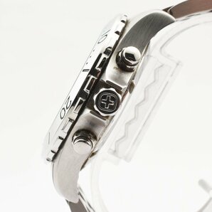 ウェンガー デイト クロノ クォーツ メンズ 腕時計 WENGERの画像8