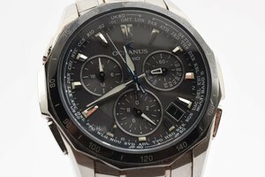 カシオ オシアナス クロノグラフ デイト ソーラー メンズ 腕時計 CASIO