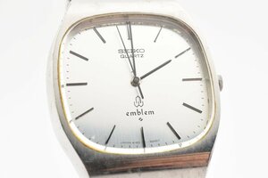 セイコー エンブレム スクエア クオーツ メンズ 腕時計 SEIKO