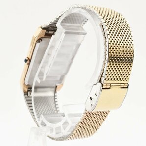 コムラン 石付き スクエア ゴールドクオーツ メンズ 腕時計 COMMELINの画像4