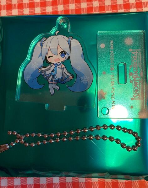 雪ミク2024 SNOW MIKU スタンド付きアクリルキーホルダー コレクション A 2010年