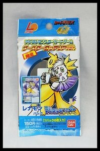 デジタルモンスター カードゲーム ブースター ロッテリアver. レナモンパック 1パック6枚入り BANDAI カードダスEX