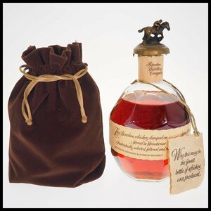 ●中古・未開栓・難有●Blanton Distilling Company ブラントン ディスティリング カンパニー バーボンウイスキー ※キャップ部にヒビ有