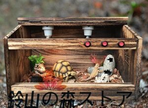  reptiles cage ornament interior lizard and . amphibia turtle likgameta lunch .la wooden DIY handmade 