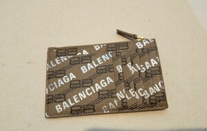 ［新品 ］バレンシアガ BALENCIAGA ★ カードケース 小銭入れ★ ブラウン系 