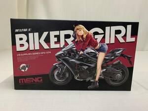 １：９　美少女騎士バイクガール（レジン製）　ＭＥＮＧ（モンモデル）輸入代理店：㈱ＧＳＩ クレオスホビー部　C　