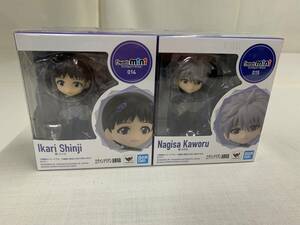  figuarts Mini Evangelion новый театр версия 014:.sinji+015: Nagisa Kaworu X2 позиций комплект BANDAI SPIRI