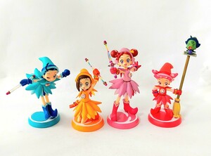 ☆希少!壽屋 ワンコインフィギュアシリーズ おジャ魔女どれみ「春風どれみ 藤原はずき 春風ぽっぷ 妹尾あいこ (ノーマルver.)」4種セット