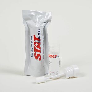 6種の（唾液）薬物検査キットSTAT-SWAB (1個入り)スクリーニング