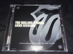 ●Rolling Stones -「Licks Sessions」Paris 2002 Outtakes : Moon Child ベロマークジャケット/プレス1CD