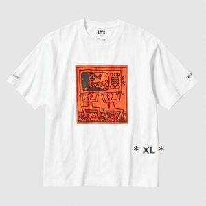 ミッキーマウス x キース・へリング UT グラフィックTシャツ（半袖・オーバーサイズ）