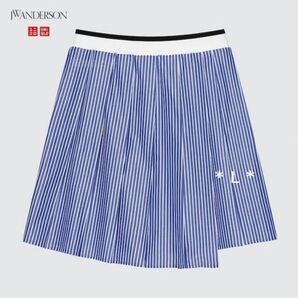 プリーツストライプミニスカート プリーツスコート JW ANDERSON UNIQLO