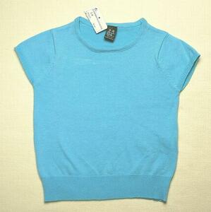  free shipping Last ZARA Zara 5/6 118cm cotton . French sleeve knitted 