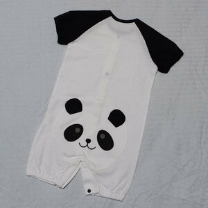 Last Comme Ca Ism 70/80 cotton 100% short sleeves two way coverall Panda 