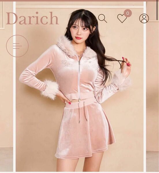 Darich ダーリッチ ベロアセットアップ