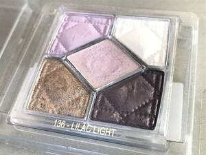 * Dior Dior thank Couleur 136 lilac light limitation limitation color eyeshadow tester remainder many outside fixed form 140 jpy *