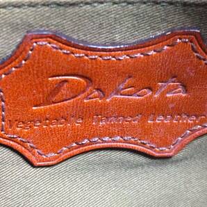 Dakota ダコタ オールレザーハンドバッグ オレンジブラウン系 レディースバッグ セミショルダーバッグ 本革 牛革の画像8
