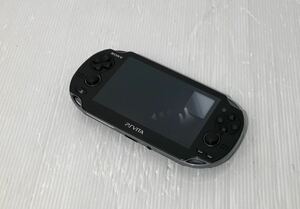 SONY PSVITA 本体のみ PCH-1100 ブラック ver3.74 動作良好 ソニー PlayStation vita 3G/Wi-Fiモデル ヴィータ ソニー Black