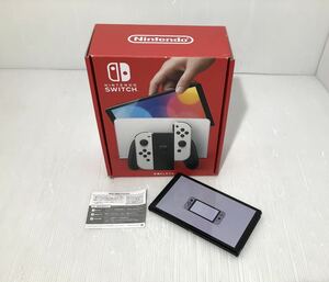 任天堂 Nintendo Switch 本体 HEG-001 2021年式 有機ELモデル 新型 箱付き 動作良好 ニンテンドー スイッチ 7インチ 64GB