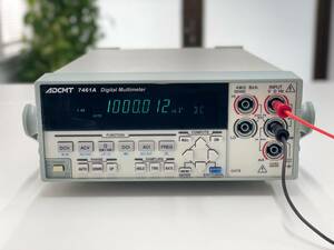 エーディーシー/ADCMT 7461A デジタルマルチメータ/Digital Multimeter-⑤