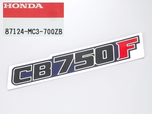 □ホンダ純正 復刻品 87124-MC3-700ZB サイドカバーマーク TYPE 2(青) ☆1/CB750F/FC/サイドカバー エンブレム/デカール