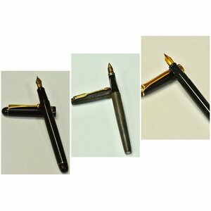 【おまとめ】万年筆 3点/パイロット ペン先14K 585 CUSTOM 67 /PARKER パーカー/SAILOR/筆記未確認【緑和堂】