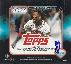 MLB 2024 TOPPS SERIES 1 BASEBALL JUMBO 1BOX