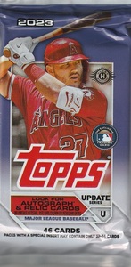 MLB 2023 TOPPS UPDATE SERIES JUMBO 1パック(46枚入り)