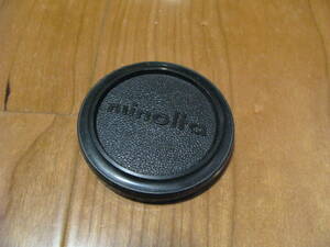  out of print Minolta old Logo lens cap covered 57mm(55mm)