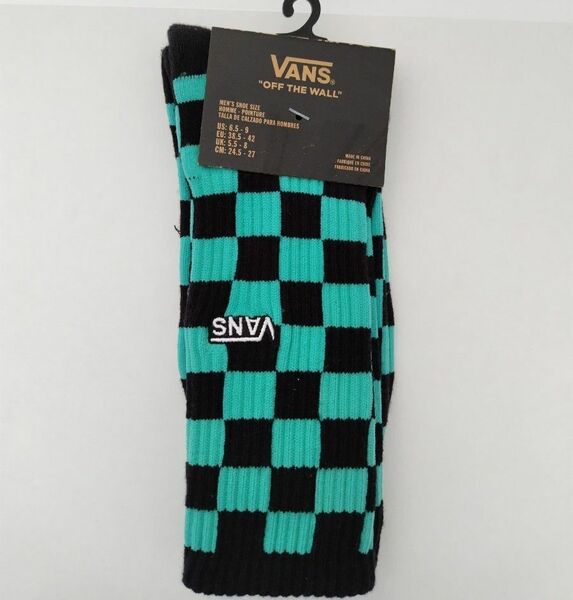 新品未使用！VANS ブロックチェックソックス