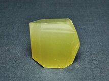 誠安◆天然石最高級品黄水晶(シトリン)原石[T386-7008]_画像1