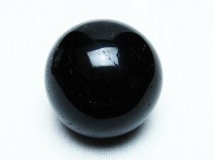 誠安◆超レア超美品AAA級天然モリオン 純天然 黒水晶 原石 32mm [T220-8404]