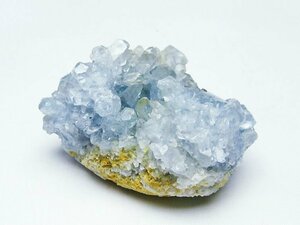 誠安◆超レア最高級超美品天然セレスタイト天青石原石[T756-4470]