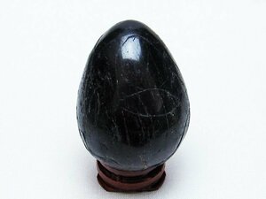 誠安◆天然石最高級品ブラックトルマリン 原石[T218-2112]