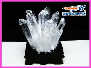 誠安◆クリスタル水晶クラスター[T802-4902]