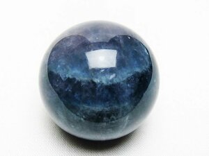 誠安◆天然石最高級品フローライト 丸玉 35mm [T463-1906]