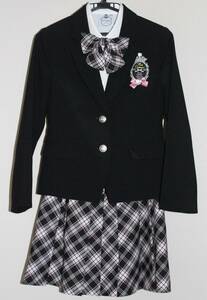 【女子用卒業式スーツ150】Candy BY SPICE CANDY　スーツ　フォーマル　セット　150cm　卒業式　女の子　女子　小学校　美品