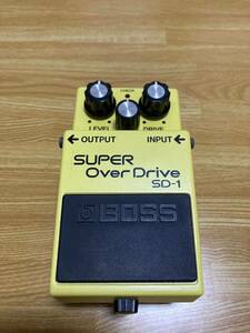 BOSS SD-1 オーバードライブ エフェクター 中古美品