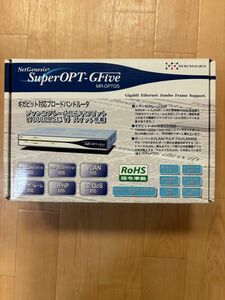 MR-OPTG5 NetGenesis SuperOPT-GFiveマイクロリサーチ ギガビット対応ブロードバンドルータ