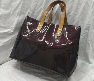 ＄【 LOUIS VUITTON ルイ・ヴィトン ヴェルニ リードPM アマラント M91993 ハンドバック ミニバック ヴェルニライン 人気カラー 】KH11370