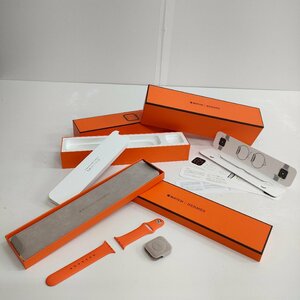 Σ未使用級【HERMES エルメス Apple Watch Herms アップルウォッチ 用 ベルト 2本 セット ブランド ファッション エレガント】OK16766