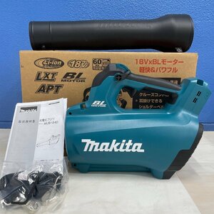 α未使用【MAKITA マキタ 電動工具 現場工具 作業道具 建設用機械 建築道具 ブラシレスモーター 庭掃除 充電式ブロワ MUB184D】TK1852